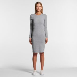 Wo's Mika Organic L/S Dress - 4033