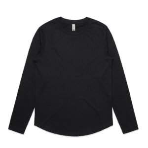 Wo's Curve L/S Tee - 4055