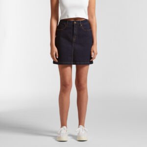Wo's Denim Skirt - 4821