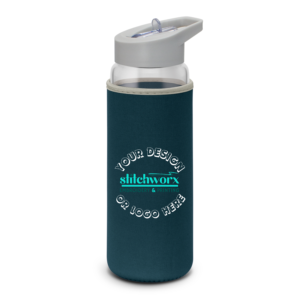 50 115047 - Elixir Glass Bottle - Neoprene Sleeve - Design Your Own