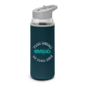50 115047 - Elixir Glass Bottle - Neoprene Sleeve - Design Your Own