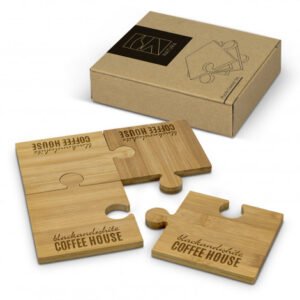 122276 - NATURA Puzzle Coaster Set of 4