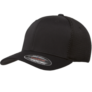 6533-black_frontleft_sticker_1_1.png Mesh Cap - Black