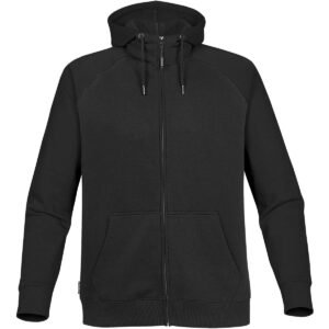 MENS OMEGA  ZIP HOODY BLACK-6XL