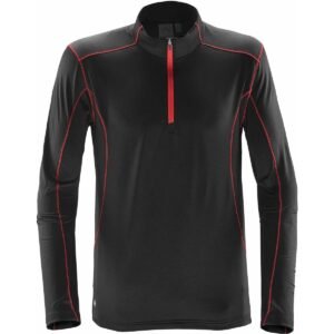 MENS PULSE FLEECE PULLOVER NAVY/CARBON-2XL