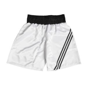 adismb02-wht-blk_1.jpg Boxing Shorts - White & Black