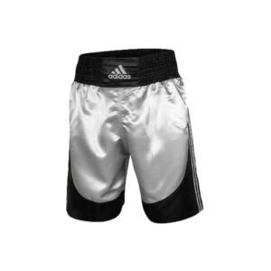 adismb03_2.jpg Boxing Shorts - Silver & Black