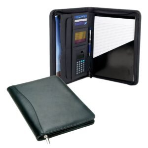 LEATHER A4 COMPENDIUM WITH CALCULATOR LEATHER A4 COMPENDIUM WITH CALCULATOR