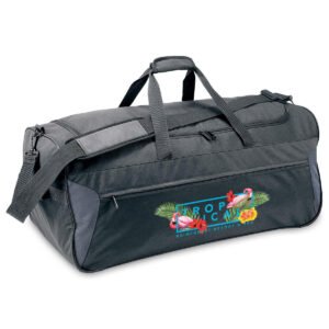 PLATFORM WHEELED DUFFLE BAG - BLACK PLATFORM WHEELED DUFFLE BAG - BLACK