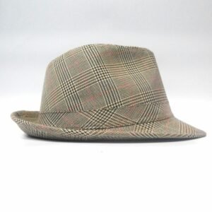 Fedora - Tartan - Brown