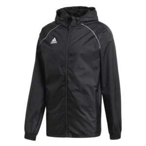 ce9048_app_photo_front_white.jpg Core Rain Jacket - Black/White