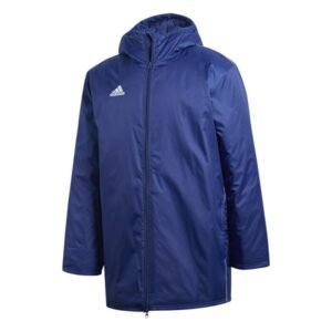 cv3747_app_photo_front_white.jpg Core Stadium Jacket - Dark Blue/White