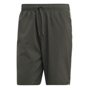dy6416_app_photo_front_white.jpg Mens Shorts - Army Green