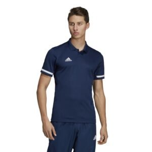 dy8806_app_on-model_standard_white.jpg Team Mens Polo Shirt - Navy/White
