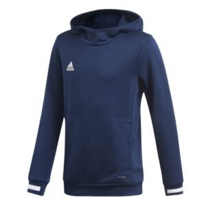 dy8821_1app_photo_front-center_white.jpg Team Youth Hoodie - Navy/White