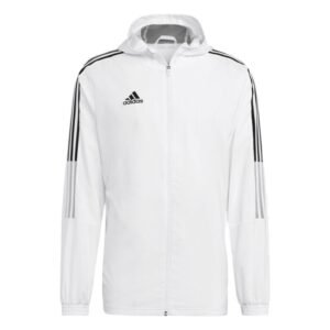 gp4966-01-00.jpg Tiro Windbreaker Jacket - White