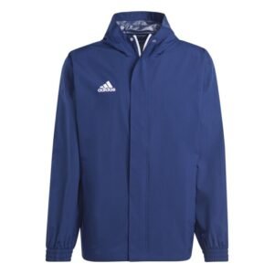ik4011_1_apparel_photography_front_view_white.jpg Entrada All Weather Jacket - Navy/White