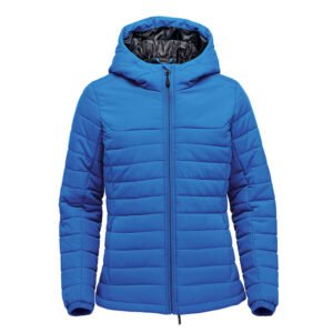 WOMENS NAUTILUS QUILTED HOODY WOMENS NAUTILUS QUILTED HOODY