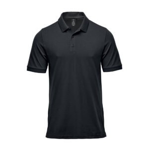 MENS FERRERA S/S POLO BLACK-2XL MENS FERRERA S/S POLO BLACK-2XL