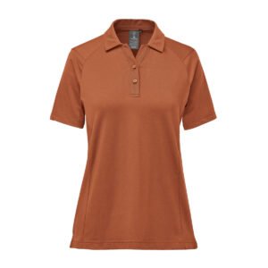 WOMENS OASIS S/S POLO BLACK-2XL WOMENS OASIS S/S POLO BLACK-2XL