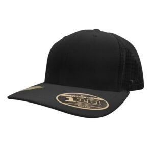 recycled-trucker_bk-fr-product.jpg Recycled Mesh Trucker Cap - Black/Black