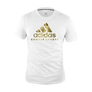 tee_wh_gol_1.jpg Combat Sports Tee - White/Gold