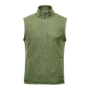 MENS MONTAUK FLEECE VEST BLACK-2XL
