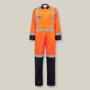n11472_ohn_1.jpg Lightweight Cotton Hi-Vis Transit Overall With Zip