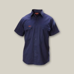 Cotton Drill Short Sleeve Shirt