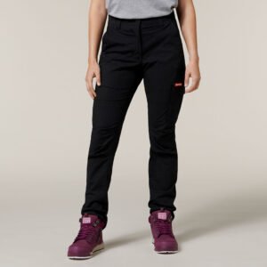 y08930_bla_1.jpg Women's Ripstop Slim Fit Cargo Pant