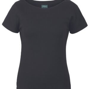 C of C LADIES S/S BOAT NECK TEE