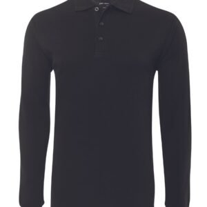 210XL_B_01 JB's L/S POLO BLACK -S