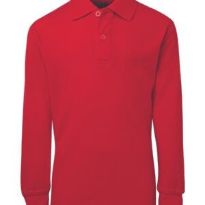 2KLP_C_01 JB's KIDS L/S 210 POLO RED-04