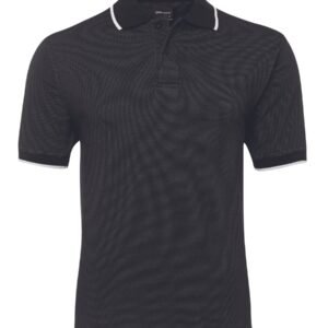 2PNH_B_01 JB's NAIL HEAD POLO BLACK-S