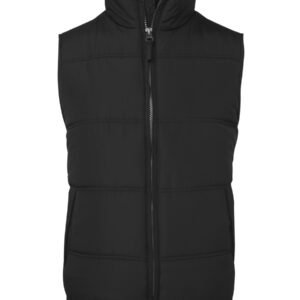 3ADV_BG_01 JB's ADV PUFFER VEST BLACK/GREY-2XS