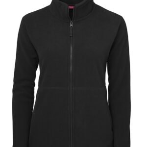 3FJ1_B_01 JB's LADIES FULL ZIP POLAR BLACK -06