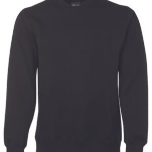 3FSV_B_01 JB's V NECK FLEECY SWEAT BLACK-2XS