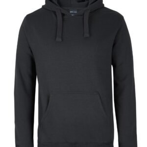3POH_BM_01 JB's P/C POP OVER HOODIE BLACK MARLE-2XS