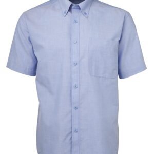 4OSX_L_01 JB's S/S OXFORD SHIRT LT BLUE -S