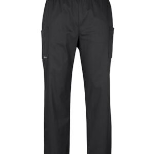 4SPP_BX_01 JB's UNISEX PREMIUM SCRUBS CARGO PANT BLACK -3XS