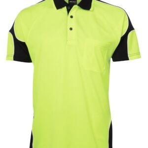 6AP4S_EB_01 JB's HV 4602.1 S/S ARM PANEL POLO LIME/BLACK-2XS