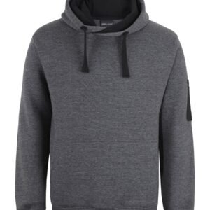 6CFH_4B_01 JB's 350 TRADE HOODIE CHARCOAL
