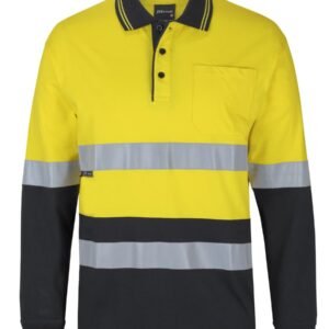 6DCPL_EB_01 JB's HV (D+N) L/S COTTON POLO