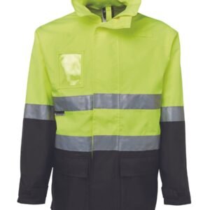 6DNLL_EB_01 JB's HV (D+N) L/LINE JACKET LIME/BLACK-S