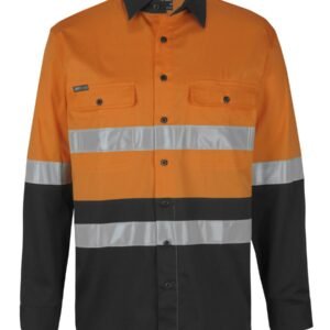 6DSWL_OB_01 JB's HV D+N L/S STRETCH W/SHIRT WITH TAPE