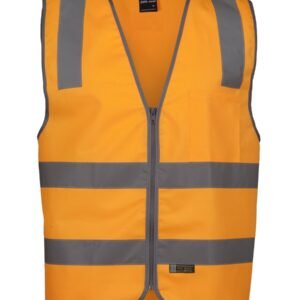 6DVSV_OX_01 JB's VIC RAIL (D+N) ZIP SAFETY VEST