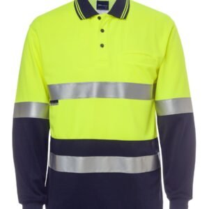 6HMCB_EN_01 JB's HV L/S (D+N) COTTON BACK POLO