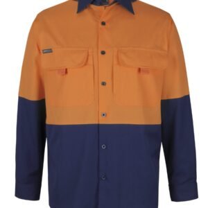 6HNRL_ON_01 JB's HV L/S RIPSTOP FISHING SHIRT
