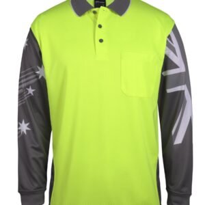 6HSCL_EG_01 JB's HV L/S SOUTHERN CROSS POLO