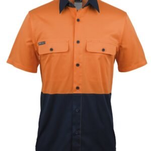 6HSWS_ON_01 JB's HV S/S STRETCH WORK SHIRT